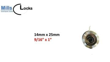 400Clock Mainspring, 14mm x 25mm (6242)